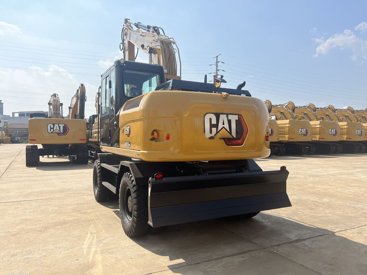 Καινούριο Τροχοφόρος εκσκαφέας Caterpillar M315GC NEW MACHINE: φωτογραφία 6