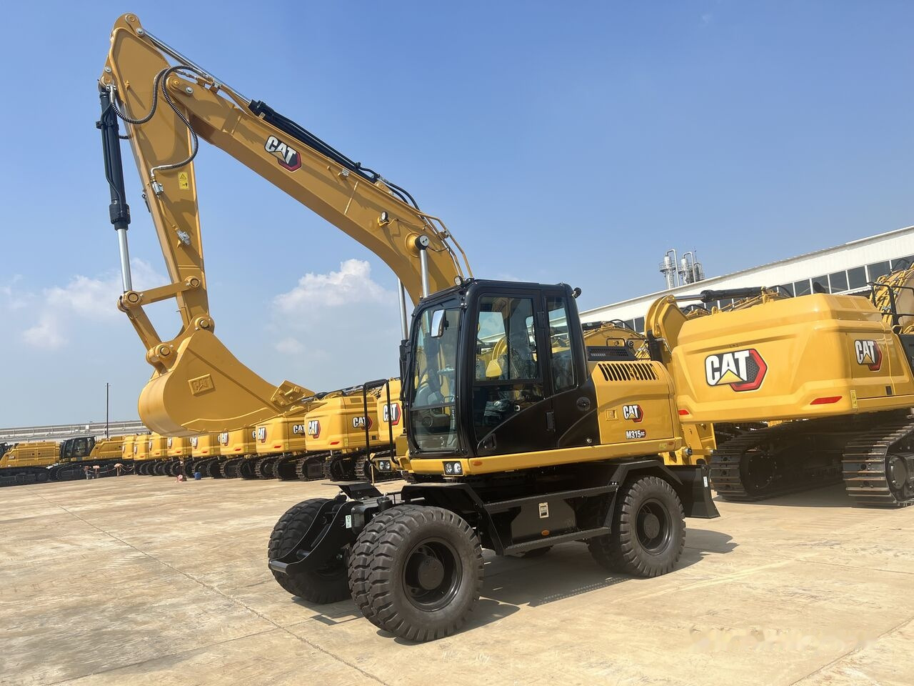 Καινούριο Τροχοφόρος εκσκαφέας Caterpillar M315GC NEW MACHINE: φωτογραφία 15
