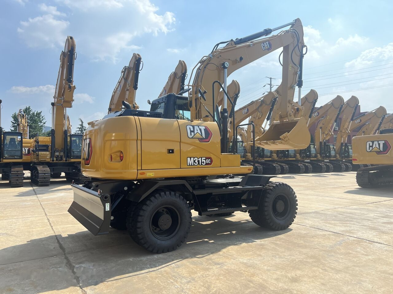 Καινούριο Τροχοφόρος εκσκαφέας Caterpillar M315GC NEW MACHINE: φωτογραφία 7