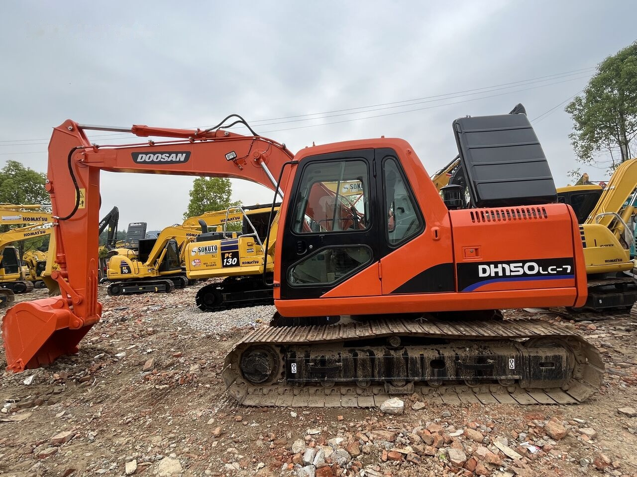 Doosan DH150LC-7 - Ερπυστριοφόρος εκσκαφέας: φωτογραφία 3 Doosan DH150LC-7 - Ερπυστριοφόρος εκσκαφέας: φωτογραφία 3