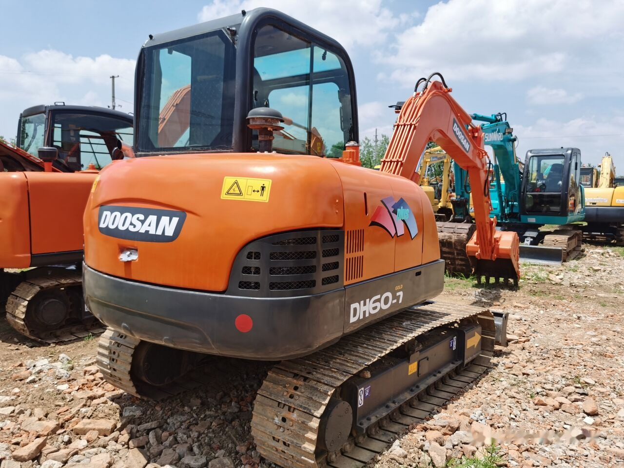 Doosan DH60-7 - Μίνι εκσκαφέας: φωτογραφία 4 Doosan DH60-7 - Μίνι εκσκαφέας: φωτογραφία 4
