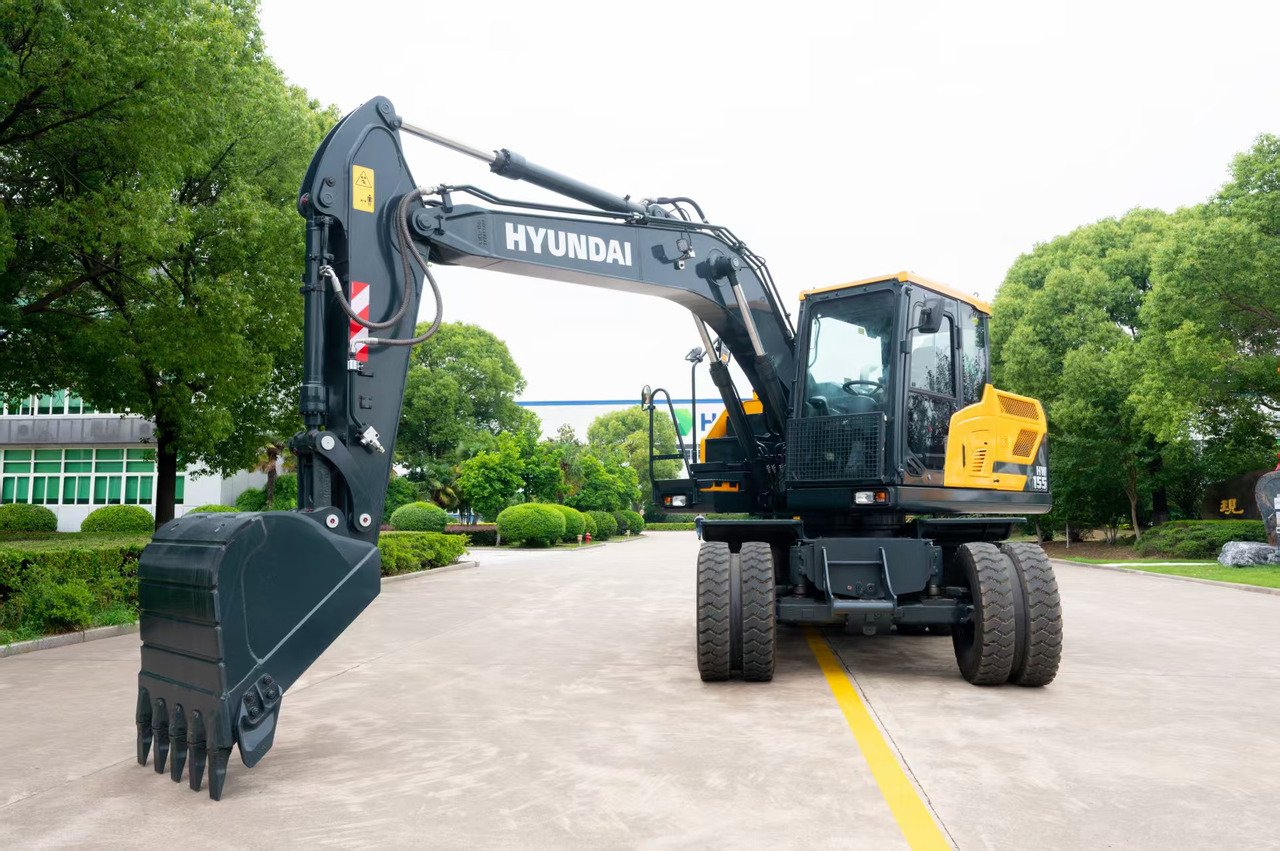 HYUNDAI HW155 - Τροχοφόρος εκσκαφέας: φωτογραφία 3 HYUNDAI HW155 - Τροχοφόρος εκσκαφέας: φωτογραφία 3