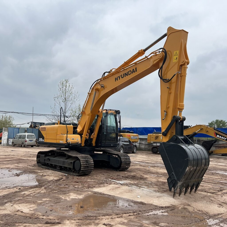 Hyundai R220-9S - Ερπυστριοφόρος εκσκαφέας: φωτογραφία 4 Hyundai R220-9S - Ερπυστριοφόρος εκσκαφέας: φωτογραφία 4