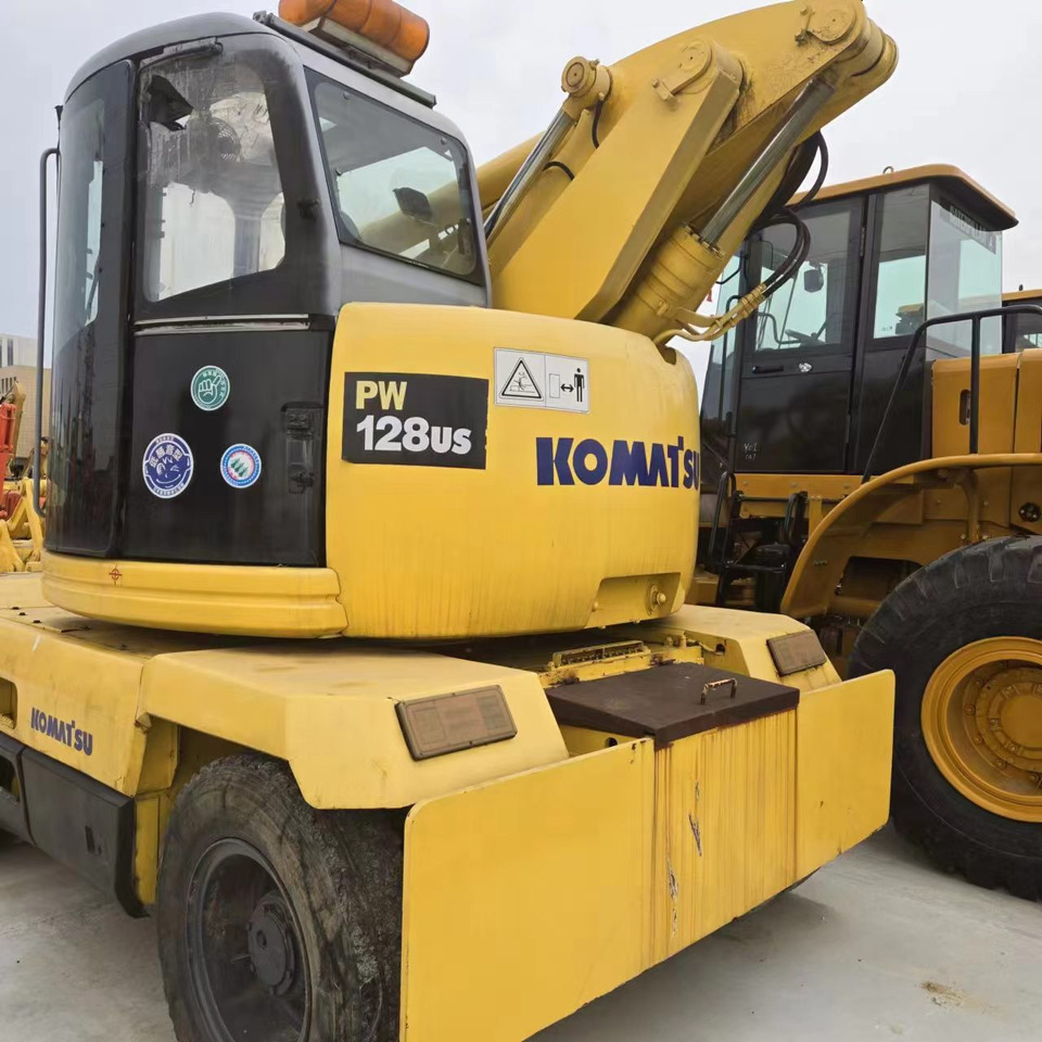KOMATSU PC128US - Τροχοφόρος εκσκαφέας: φωτογραφία 4 KOMATSU PC128US - Τροχοφόρος εκσκαφέας: φωτογραφία 4