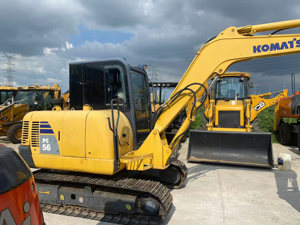 KOMATSU PC56-7 - Μίνι εκσκαφέας: φωτογραφία 1 KOMATSU PC56-7 - Μίνι εκσκαφέας: φωτογραφία 1