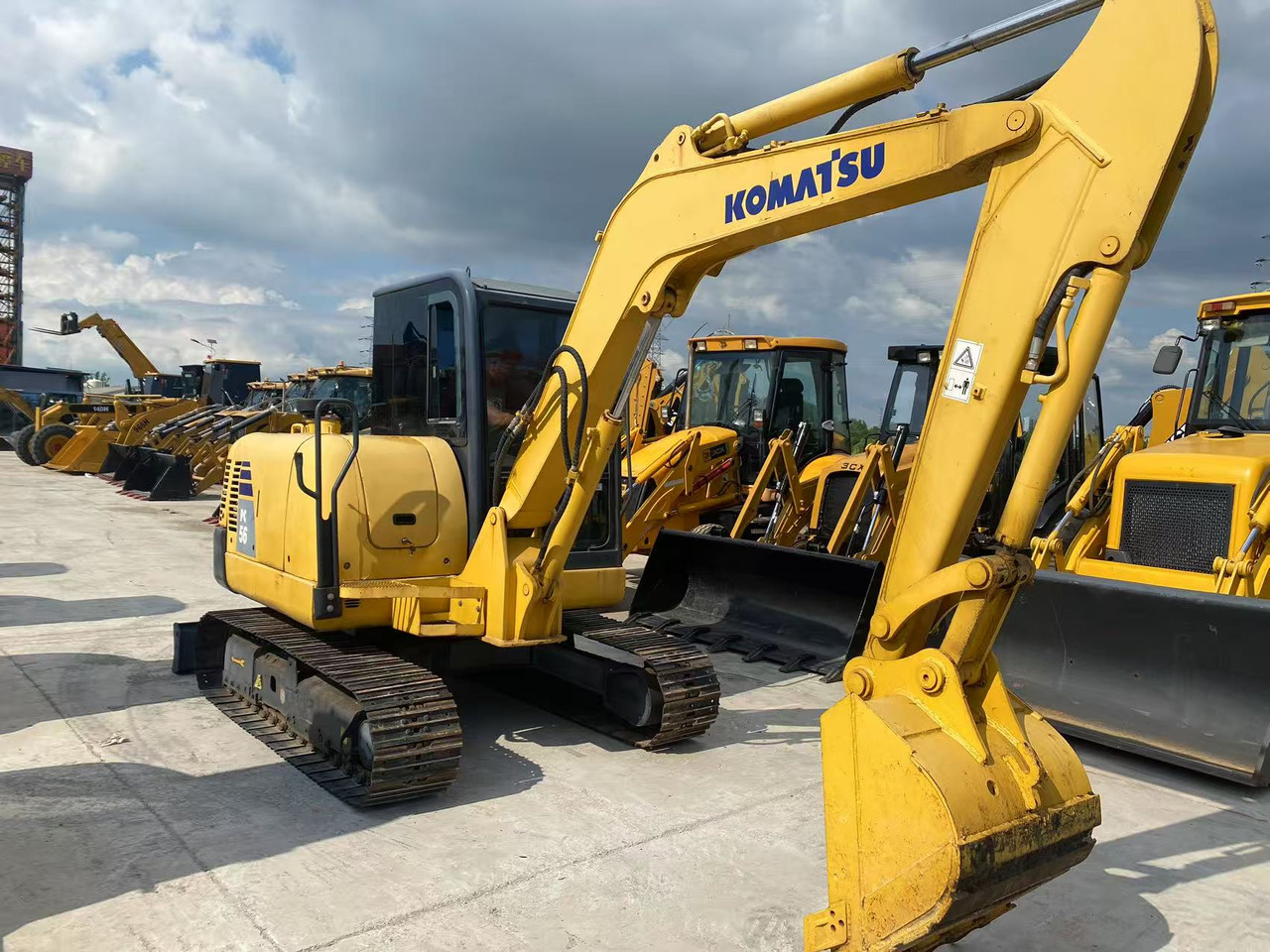 KOMATSU PC56-7 - Μίνι εκσκαφέας: φωτογραφία 2 KOMATSU PC56-7 - Μίνι εκσκαφέας: φωτογραφία 2