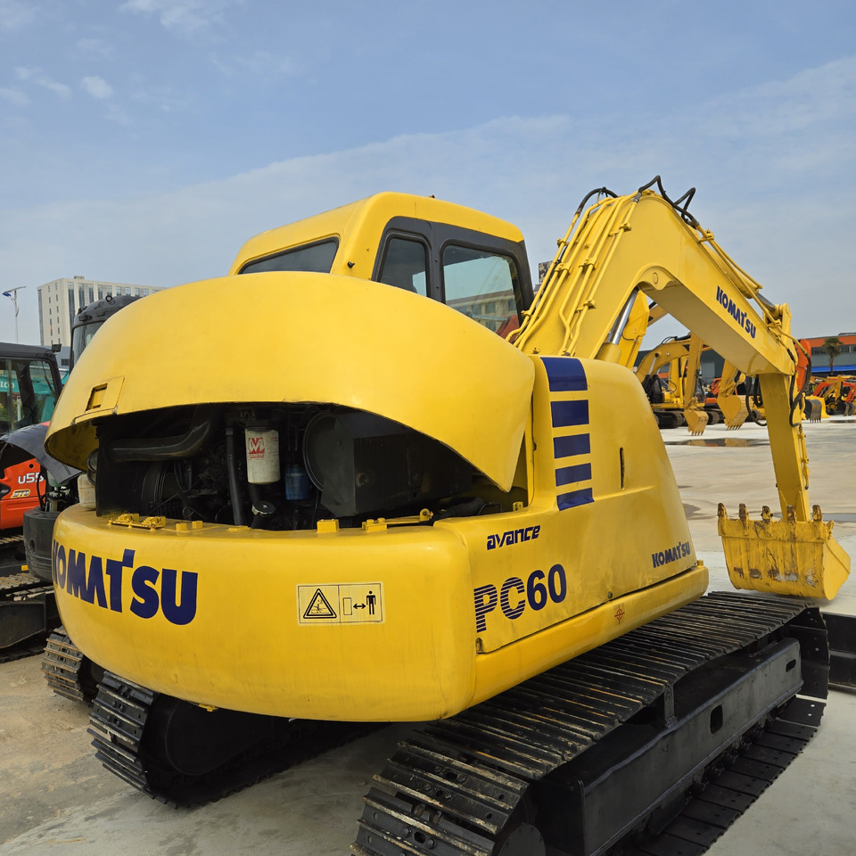 KOMATSU PC60 - Μίνι εκσκαφέας: φωτογραφία 1 KOMATSU PC60 - Μίνι εκσκαφέας: φωτογραφία 1