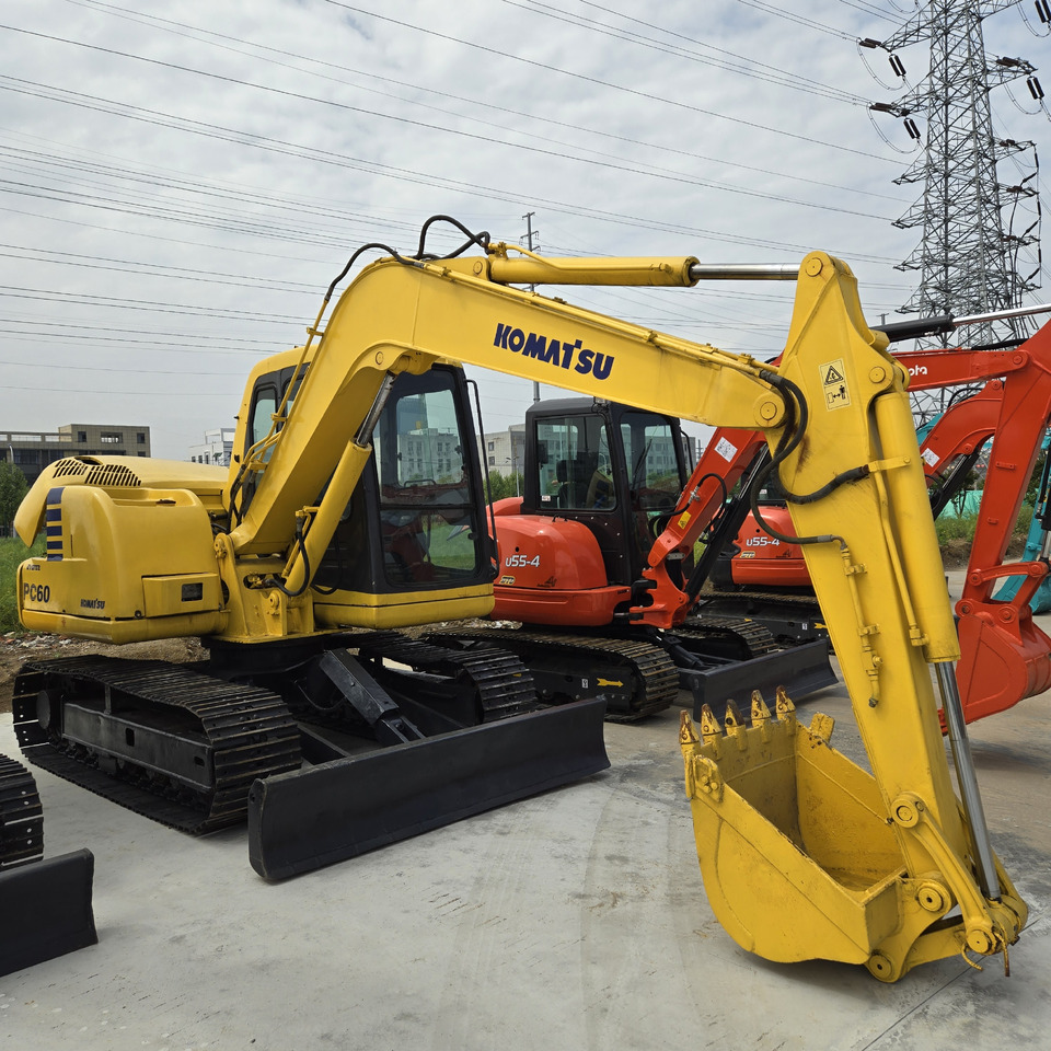 KOMATSU PC60 - Μίνι εκσκαφέας: φωτογραφία 5 KOMATSU PC60 - Μίνι εκσκαφέας: φωτογραφία 5