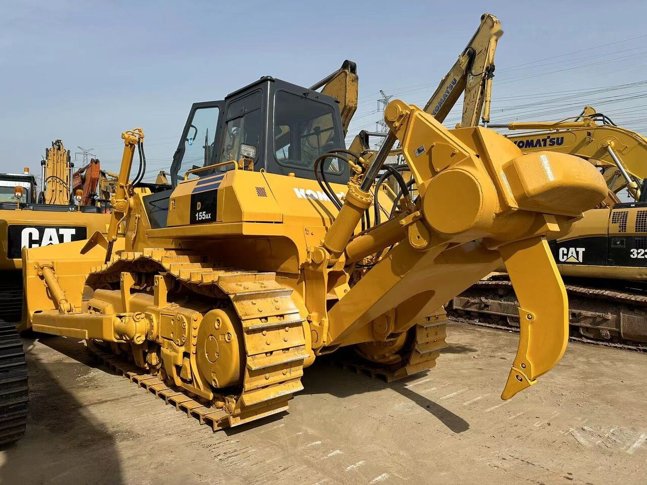 Komatsu D155A-5 - Μπουλντόζα: φωτογραφία 2 Komatsu D155A-5 - Μπουλντόζα: φωτογραφία 2