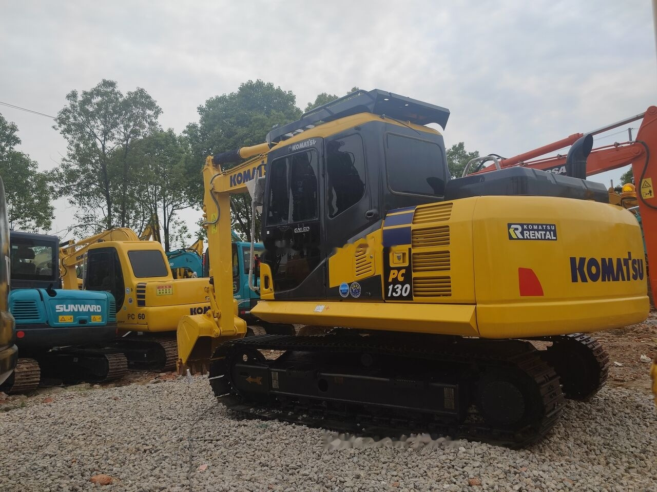 Komatsu PC130 - Ερπυστριοφόρος εκσκαφέας: φωτογραφία 5 Komatsu PC130 - Ερπυστριοφόρος εκσκαφέας: φωτογραφία 5