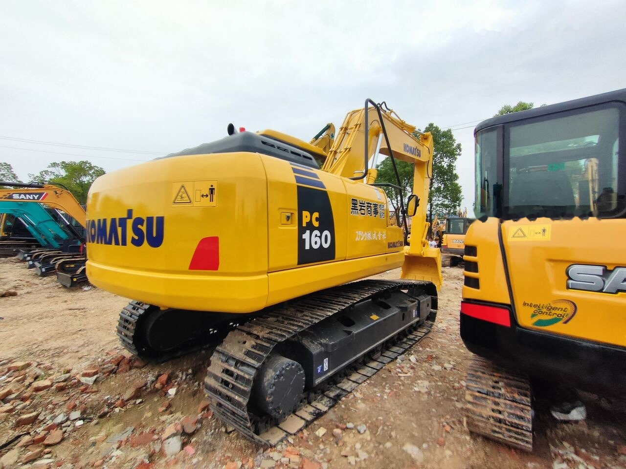 Komatsu PC160LC-7 - Ερπυστριοφόρος εκσκαφέας: φωτογραφία 4 Komatsu PC160LC-7 - Ερπυστριοφόρος εκσκαφέας: φωτογραφία 4