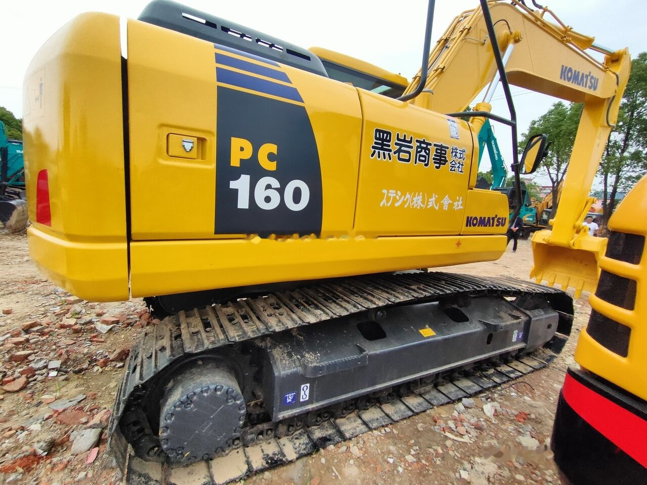 Komatsu PC160LC-7 - Ερπυστριοφόρος εκσκαφέας: φωτογραφία 3 Komatsu PC160LC-7 - Ερπυστριοφόρος εκσκαφέας: φωτογραφία 3