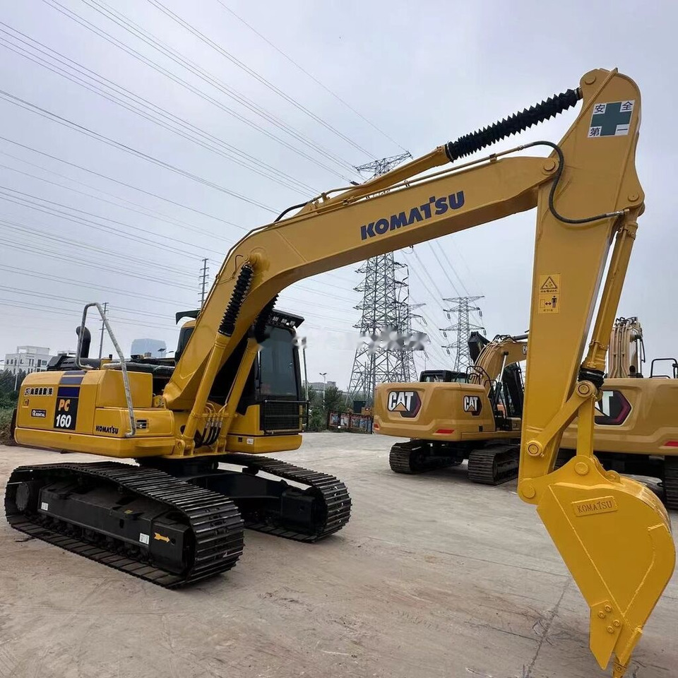 Komatsu PC160 - Ερπυστριοφόρος εκσκαφέας: φωτογραφία 5 Komatsu PC160 - Ερπυστριοφόρος εκσκαφέας: φωτογραφία 5