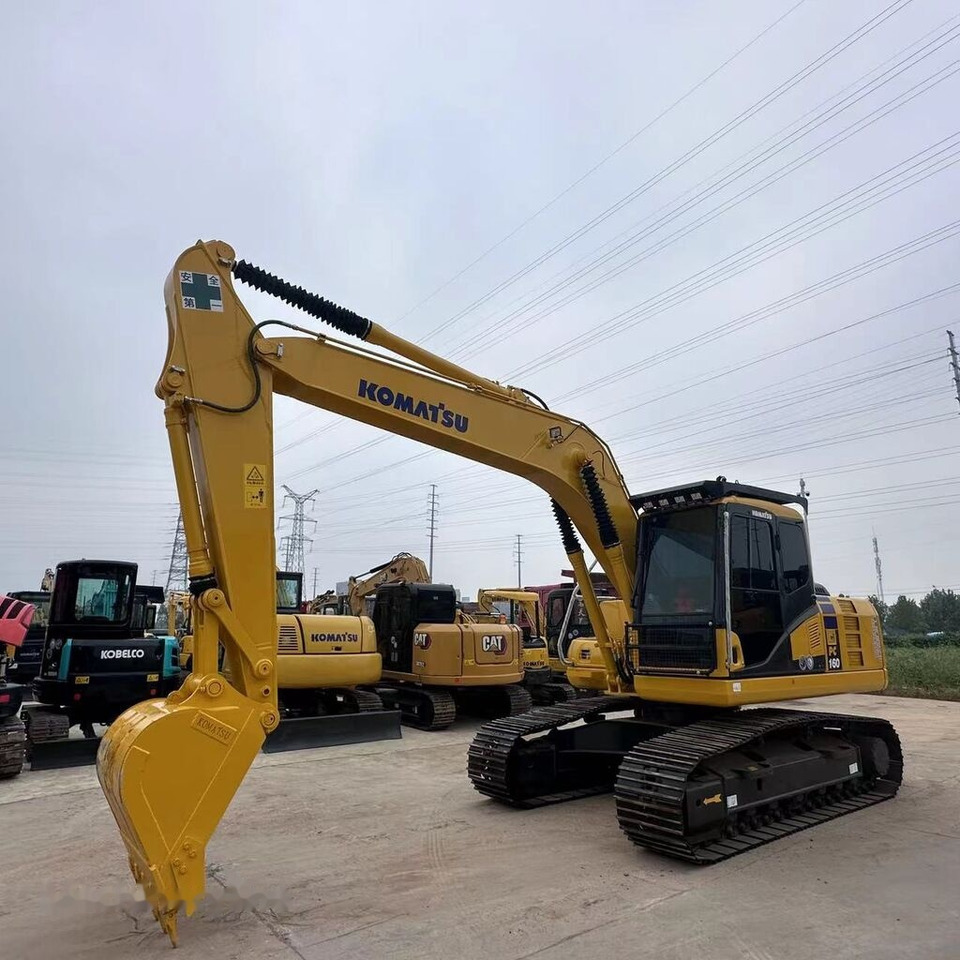 Komatsu PC160 - Ερπυστριοφόρος εκσκαφέας: φωτογραφία 4 Komatsu PC160 - Ερπυστριοφόρος εκσκαφέας: φωτογραφία 4