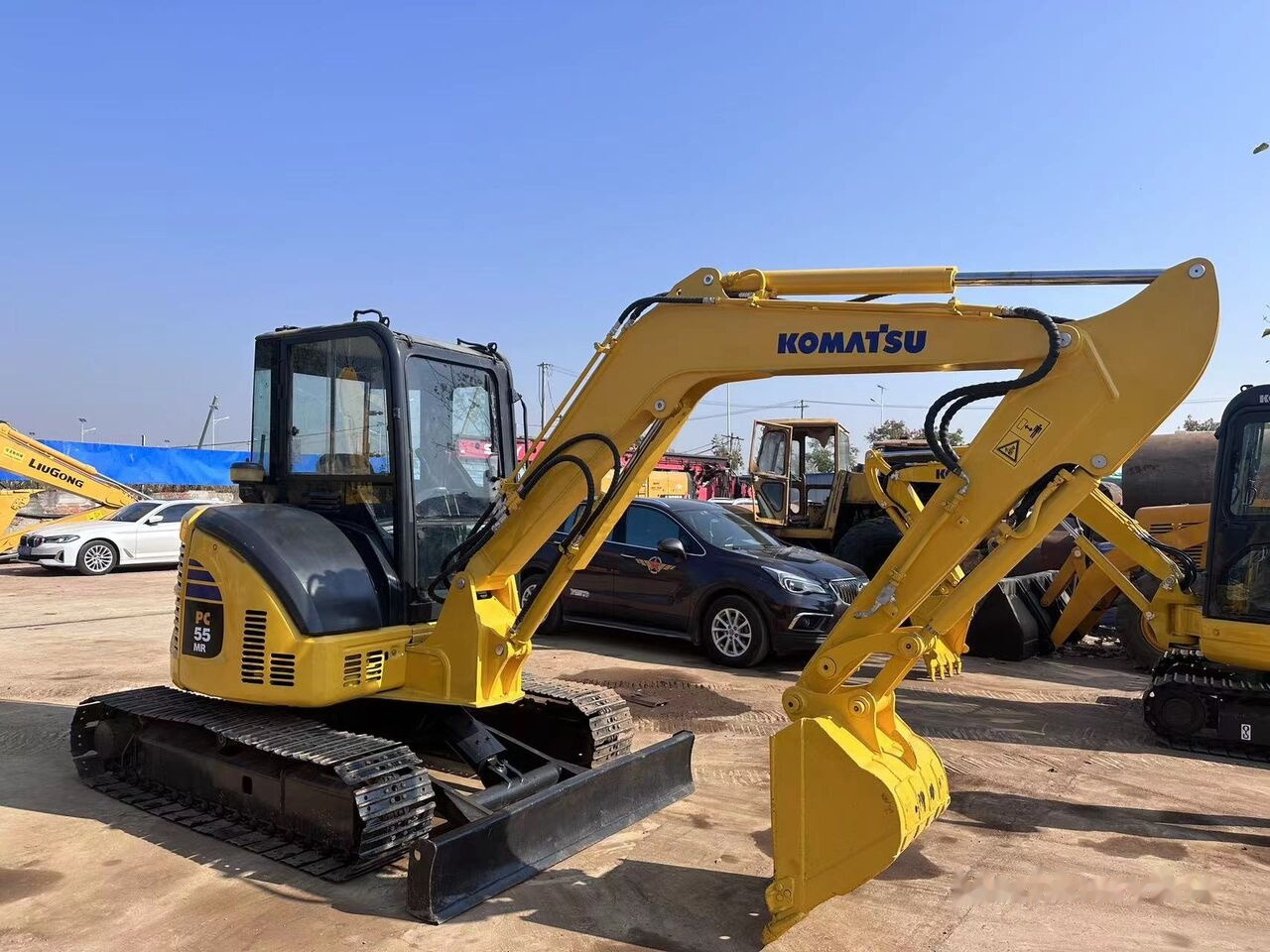 Komatsu PC55MR - Μίνι εκσκαφέας: φωτογραφία 3 Komatsu PC55MR - Μίνι εκσκαφέας: φωτογραφία 3