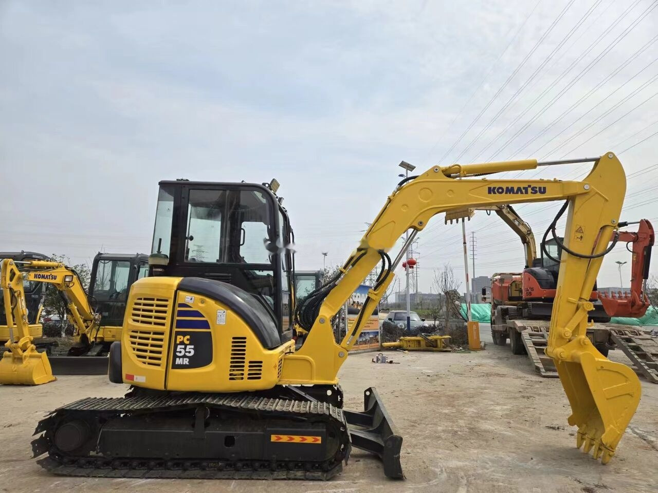 Komatsu PC55 - Μίνι εκσκαφέας: φωτογραφία 4 Komatsu PC55 - Μίνι εκσκαφέας: φωτογραφία 4