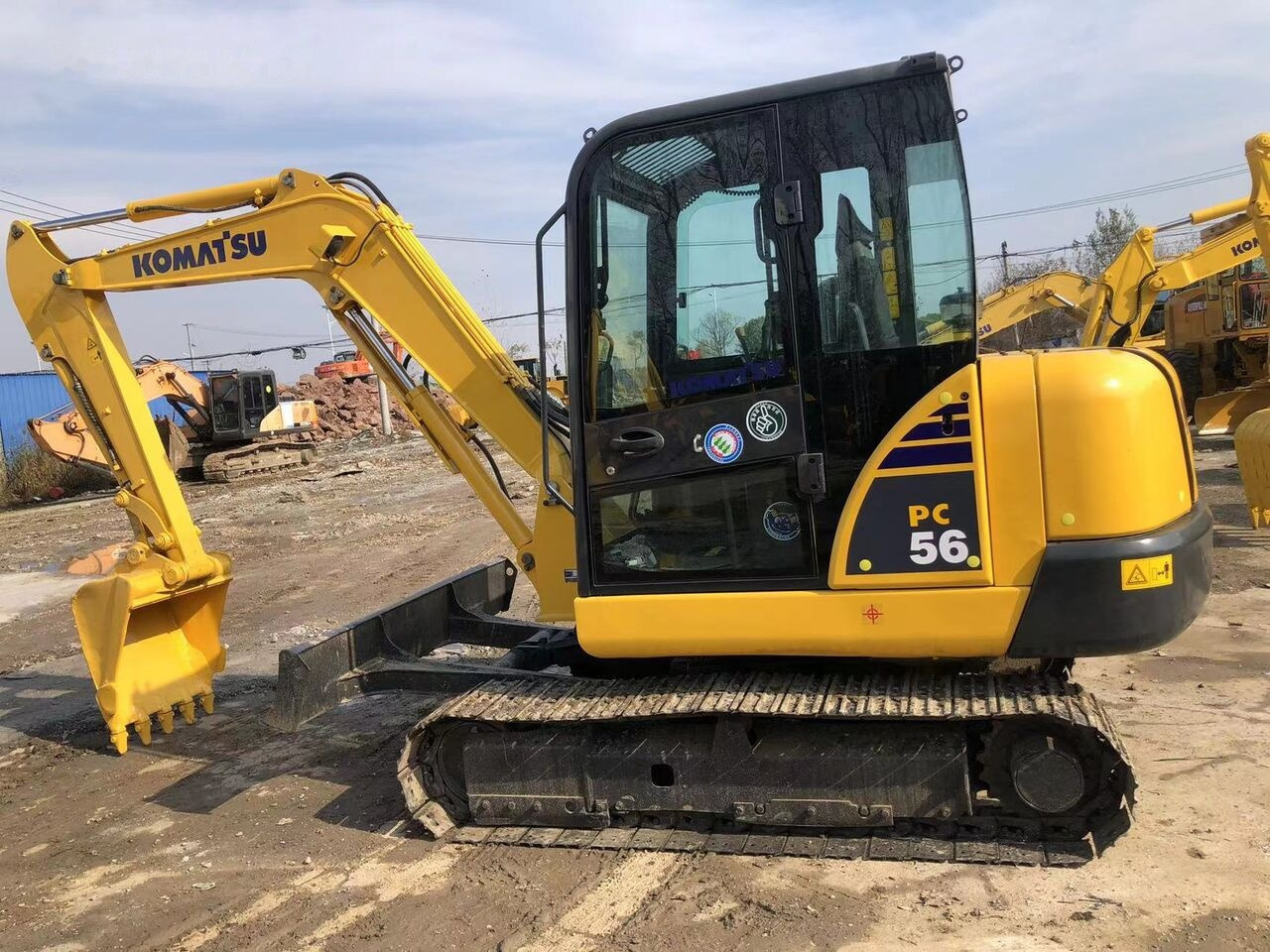 Komatsu PC56 - Μίνι εκσκαφέας: φωτογραφία 4 Komatsu PC56 - Μίνι εκσκαφέας: φωτογραφία 4