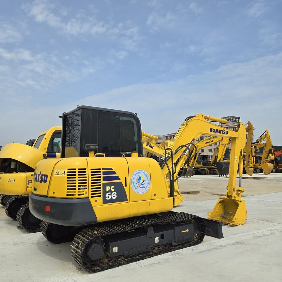 Komatsu PC56 - Μίνι εκσκαφέας: φωτογραφία 4 Komatsu PC56 - Μίνι εκσκαφέας: φωτογραφία 4
