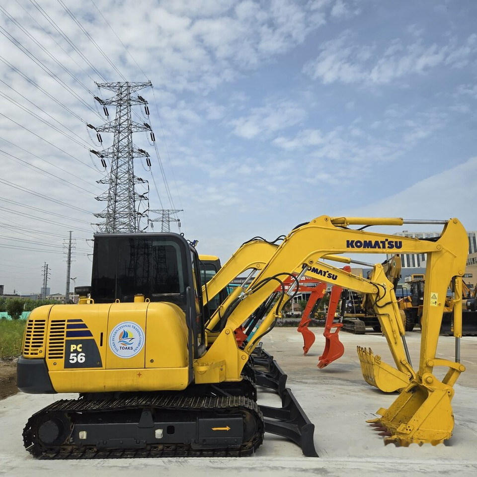 Komatsu PC56 - Μίνι εκσκαφέας: φωτογραφία 3 Komatsu PC56 - Μίνι εκσκαφέας: φωτογραφία 3