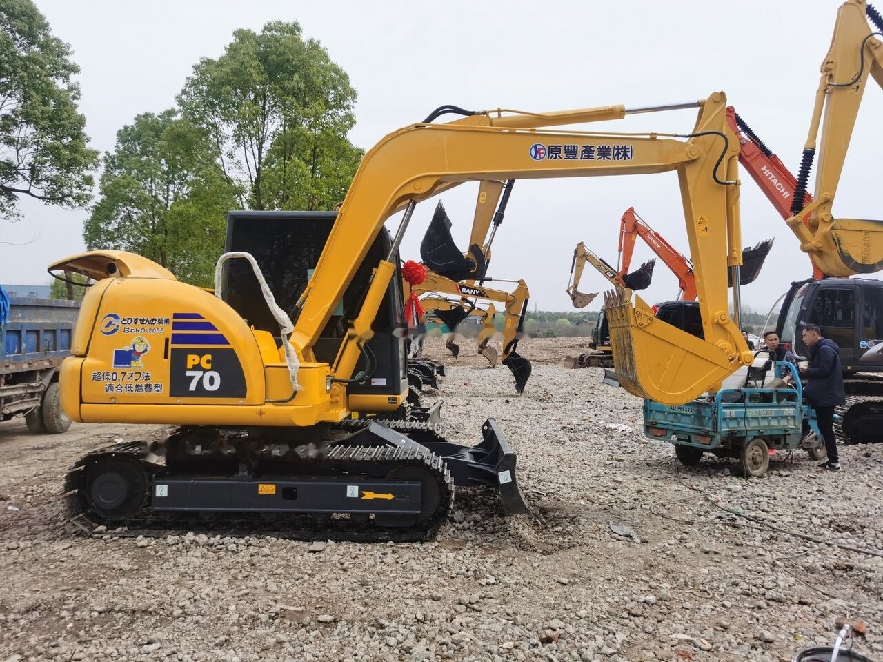 Komatsu PC70-8 - Ερπυστριοφόρος εκσκαφέας: φωτογραφία 1 Komatsu PC70-8 - Ερπυστριοφόρος εκσκαφέας: φωτογραφία 1