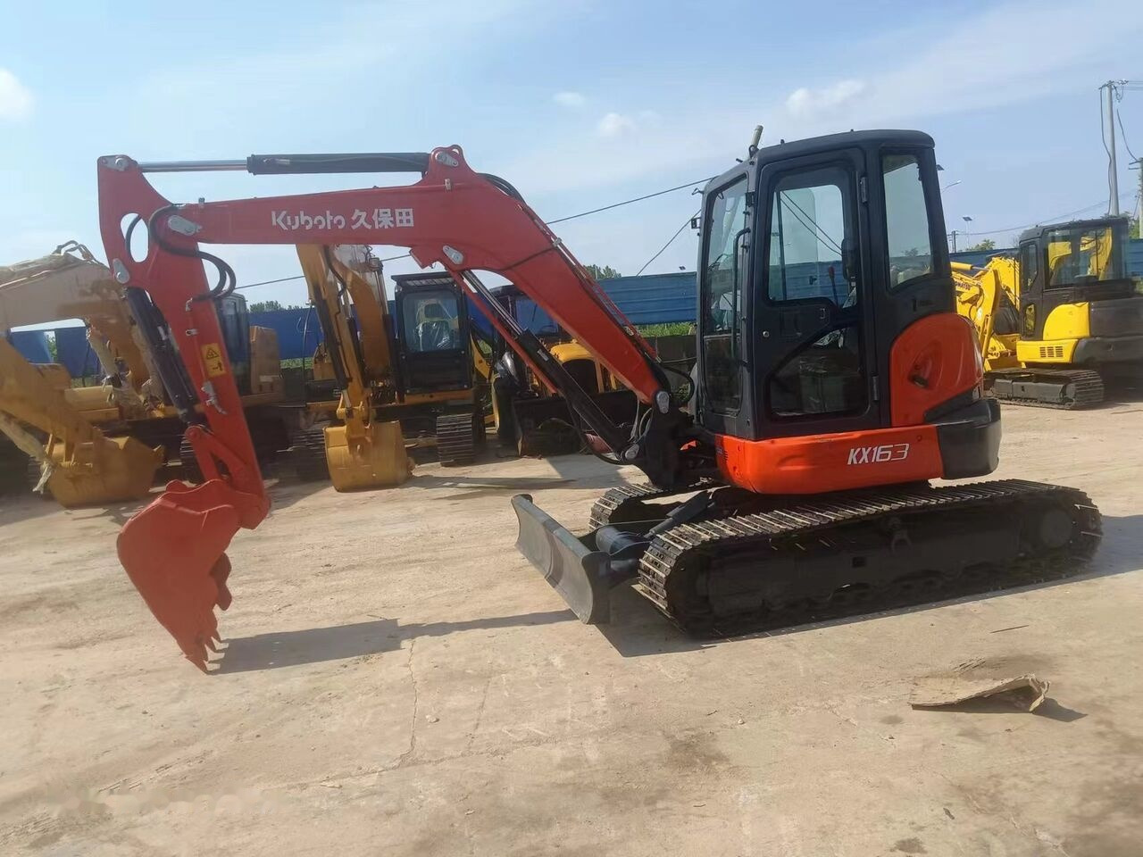 Kubota KX163 - Μίνι εκσκαφέας: φωτογραφία 4 Kubota KX163 - Μίνι εκσκαφέας: φωτογραφία 4