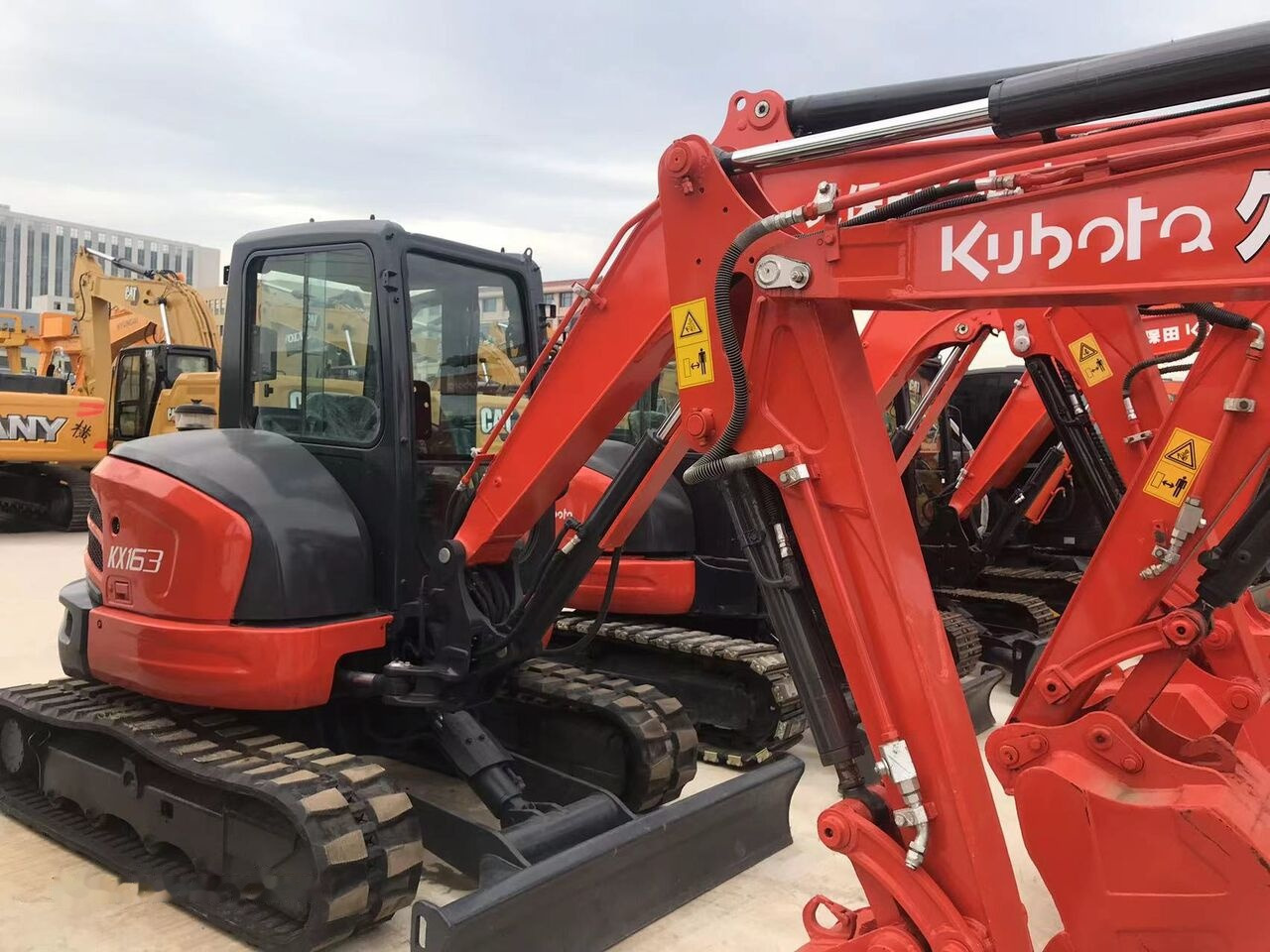 Kubota KX163 - Μίνι εκσκαφέας: φωτογραφία 4 Kubota KX163 - Μίνι εκσκαφέας: φωτογραφία 4