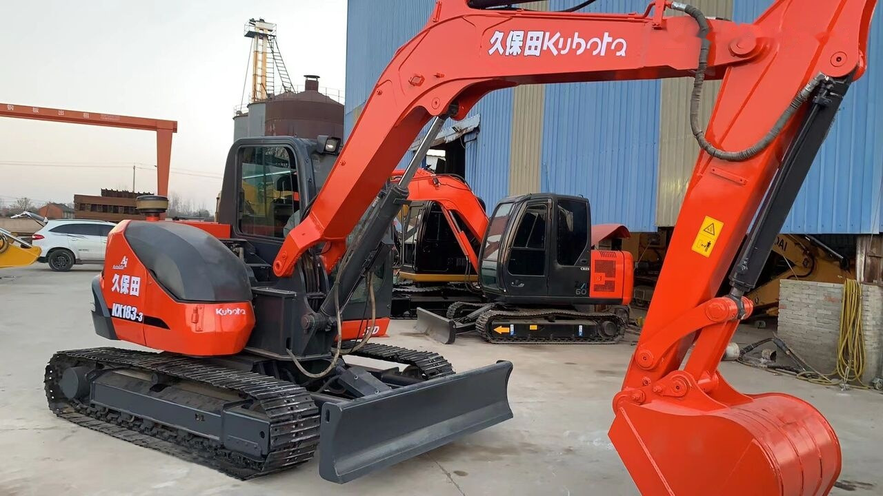 Kubota KX183 - Ερπυστριοφόρος εκσκαφέας: φωτογραφία 5 Kubota KX183 - Ερπυστριοφόρος εκσκαφέας: φωτογραφία 5