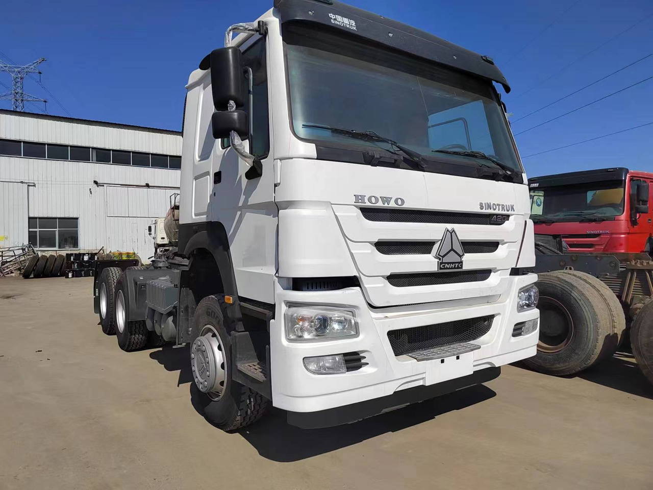 SINOTRUK HOWO trailer ead - Τράκτορας: φωτογραφία 4 SINOTRUK HOWO trailer ead - Τράκτορας: φωτογραφία 4
