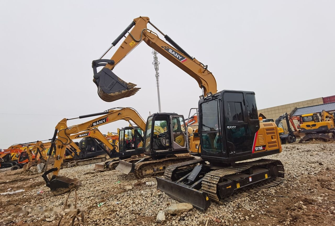 Μίνι εκσκαφέας Sany SY75C: φωτογραφία 8 Μίνι εκσκαφέας Sany SY75C: φωτογραφία 8