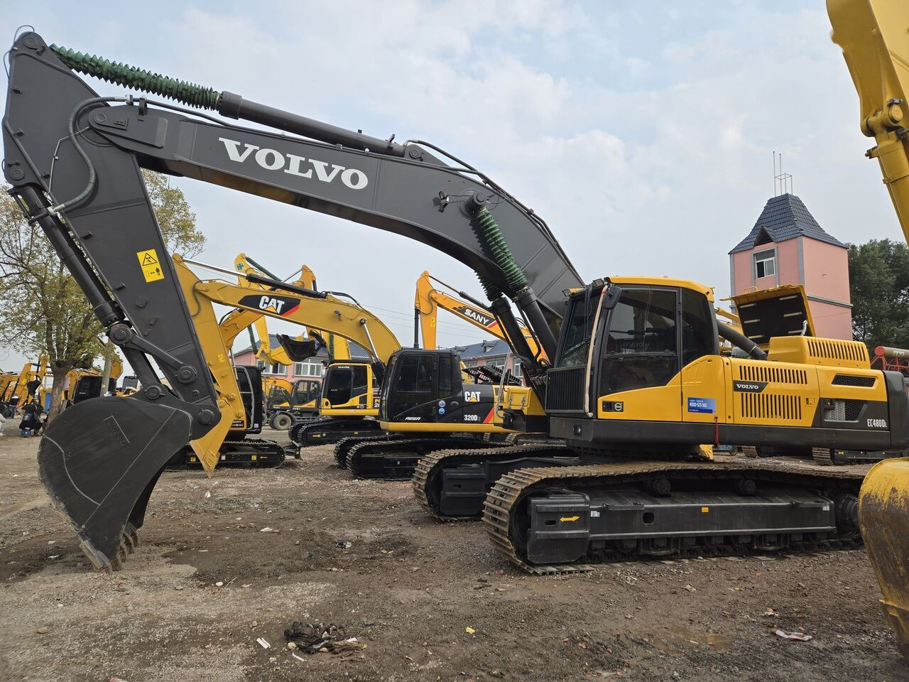 Volvo EC480D - Ερπυστριοφόρος εκσκαφέας: φωτογραφία 2 Volvo EC480D - Ερπυστριοφόρος εκσκαφέας: φωτογραφία 2