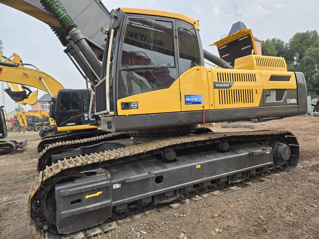 Volvo EC480D - Ερπυστριοφόρος εκσκαφέας: φωτογραφία 3 Volvo EC480D - Ερπυστριοφόρος εκσκαφέας: φωτογραφία 3