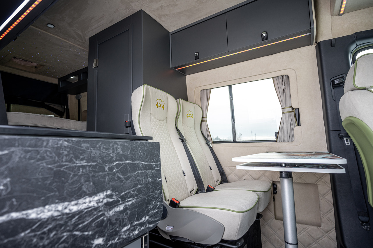 Αυτοκινούμενο βαν Mercedes-Benz Sprinter: φωτογραφία 6 Αυτοκινούμενο βαν Mercedes-Benz Sprinter: φωτογραφία 6