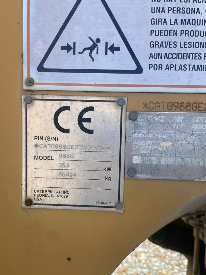 CAT 988 G - Ελαστιχοφόρος φορτωτής: φωτογραφία 5 CAT 988 G - Ελαστιχοφόρος φορτωτής: φωτογραφία 5