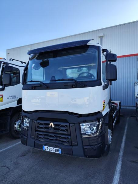 Renault C 380 P6X2 E6 BRAS GUIMA T20 avec HIGHT TOWER - Φορτηγό φόρτωσης γάντζου: φωτογραφία 1 Renault C 380 P6X2 E6 BRAS GUIMA T20 avec HIGHT TOWER - Φορτηγό φόρτωσης γάντζου: φωτογραφία 1