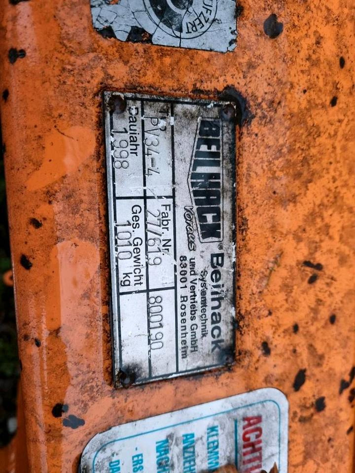 Beilhack PV 34-4 Schneepflug Schneeschild Scheeschieber Winterdienst Unimog U400 300 290 500 427 530 423 318 323 LKW Fendt - Εκχιονιστικό μαχαίρι: φωτογραφία 4 Beilhack PV 34-4 Schneepflug Schneeschild Scheeschieber Winterdienst Unimog U400 300 290 500 427 530 423 318 323 LKW Fendt - Εκχιονιστικό μαχαίρι: φωτογραφία 4