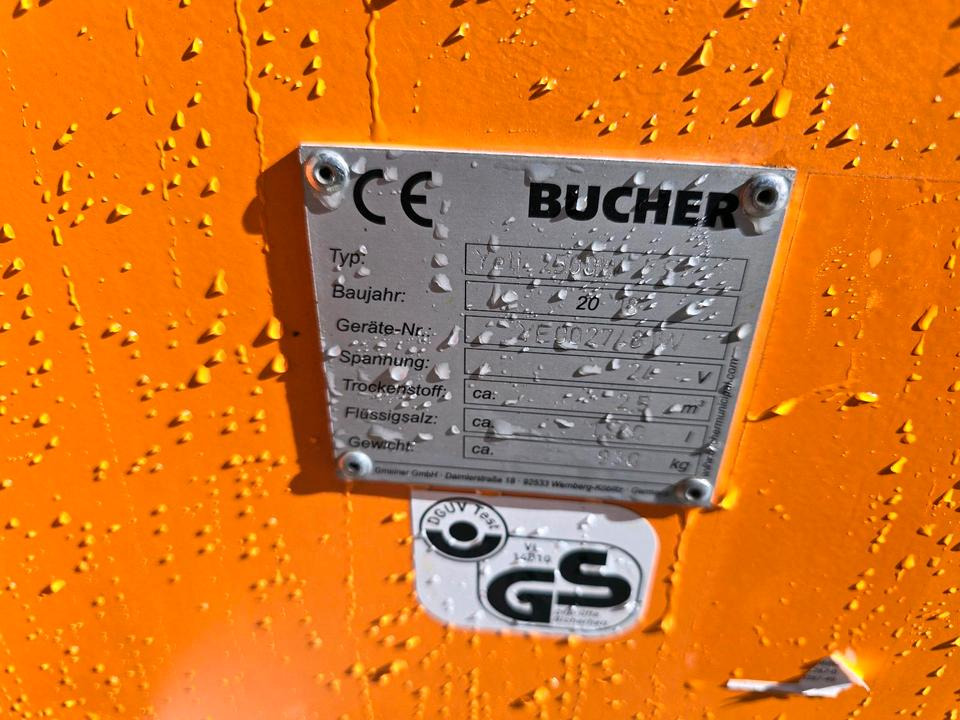 Αλατιέρα Bucher Yeti 2500W FS Gmeiner Salzstreuer Streuautomat Streusilo für Unimog UGN UGE 405 423 427 530 430 429: φωτογραφία 8 Αλατιέρα Bucher Yeti 2500W FS Gmeiner Salzstreuer Streuautomat Streusilo für Unimog UGN UGE 405 423 427 530 430 429: φωτογραφία 8