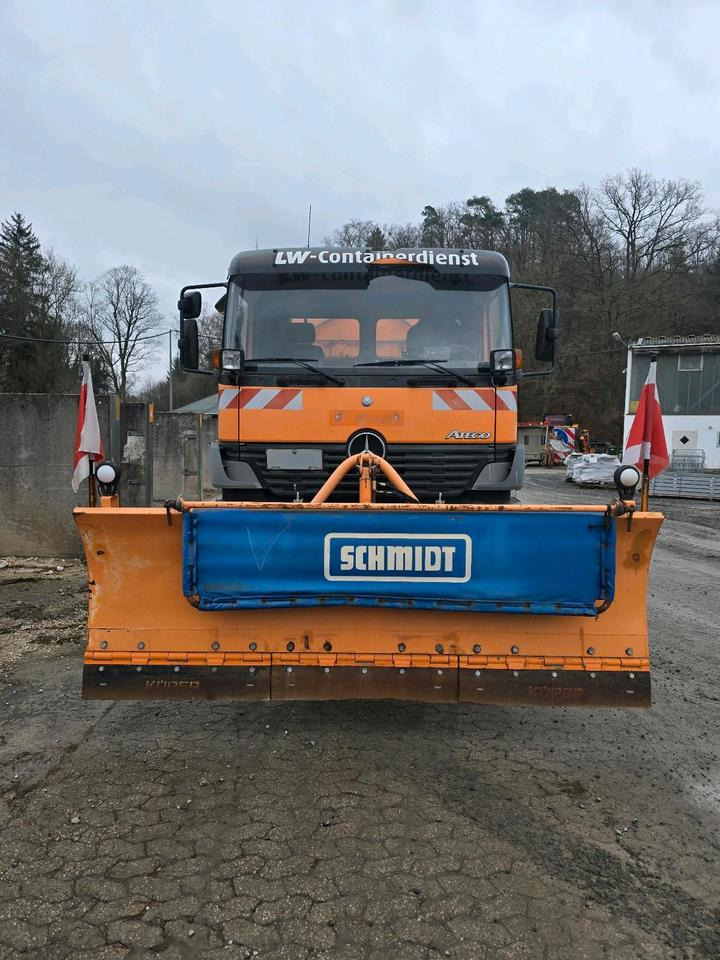 Mercedes-Benz Allrad Atego 1828 AK Absetzkipper Meiller Schmidt Schneepflug Küpper-Weisser Salzstreuer Allrad - Εκχιονιστικό μηχάνημα: φωτογραφία 5 Mercedes-Benz Allrad Atego 1828 AK Absetzkipper Meiller Schmidt Schneepflug Küpper-Weisser Salzstreuer Allrad - Εκχιονιστικό μηχάνημα: φωτογραφία 5