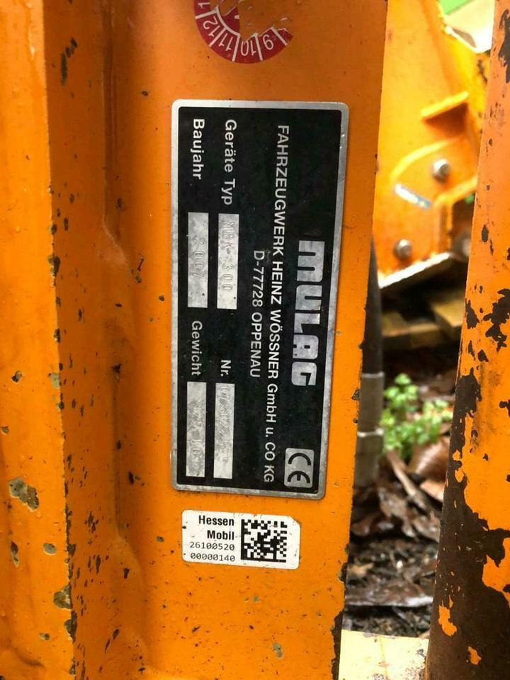 Mulag MRK 300 Randstreifenmäher Böschungsmulcher Mähausleger MKM - Πλευρικός καταστροφέας: φωτογραφία 5 Mulag MRK 300 Randstreifenmäher Böschungsmulcher Mähausleger MKM - Πλευρικός καταστροφέας: φωτογραφία 5