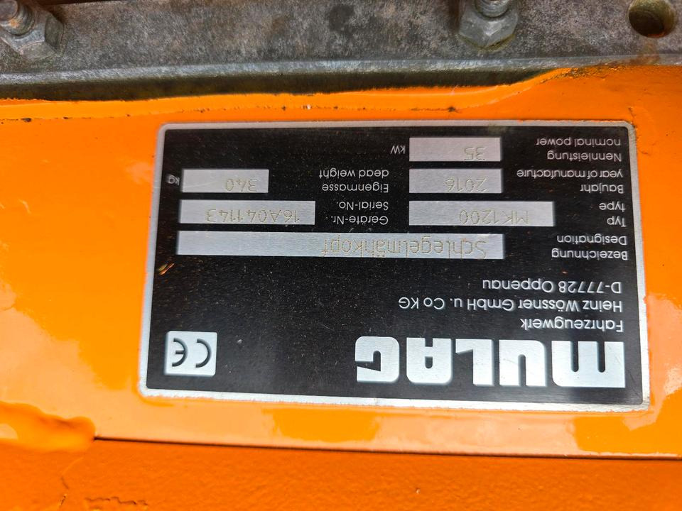 Mulag Mulchkopf MK 1200 Mähkorb für Mähausleger MKM FME DUA UNA Böschungsmäher Böschungsmulcher Unimog - Καταστροφέας με σφυριά: φωτογραφία 5 Mulag Mulchkopf MK 1200 Mähkorb für Mähausleger MKM FME DUA UNA Böschungsmäher Böschungsmulcher Unimog - Καταστροφέας με σφυριά: φωτογραφία 5