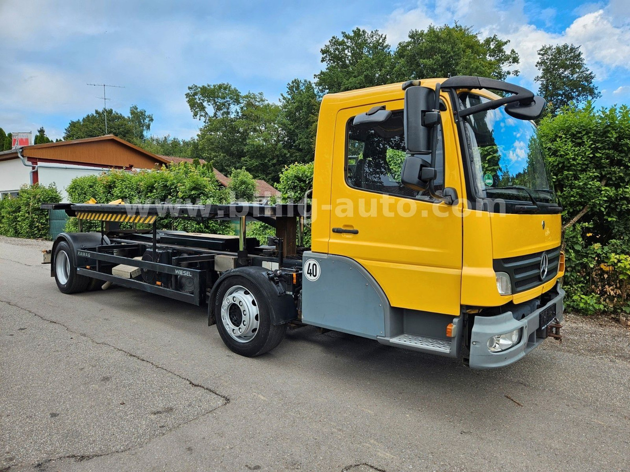 Mercedes-Benz Kamag * WBH 25 * Wiesel * Umsetzer * Sattelkupp. - Φορτηγό μεταφοράς εμπορευματοκιβωτίων/ Κινητό αμάξωμα: φωτογραφία 2 Mercedes-Benz Kamag * WBH 25 * Wiesel * Umsetzer * Sattelkupp. - Φορτηγό μεταφοράς εμπορευματοκιβωτίων/ Κινητό αμάξωμα: φωτογραφία 2
