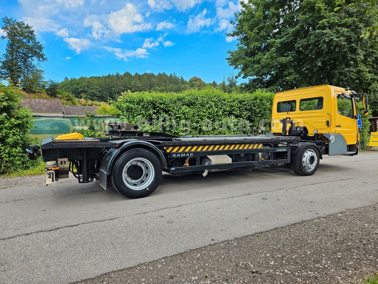 Mercedes-Benz Kamag * WBH 25 * Wiesel * Umsetzer * Sattelkupp. - Φορτηγό μεταφοράς εμπορευματοκιβωτίων/ Κινητό αμάξωμα: φωτογραφία 4 Mercedes-Benz Kamag * WBH 25 * Wiesel * Umsetzer * Sattelkupp. - Φορτηγό μεταφοράς εμπορευματοκιβωτίων/ Κινητό αμάξωμα: φωτογραφία 4