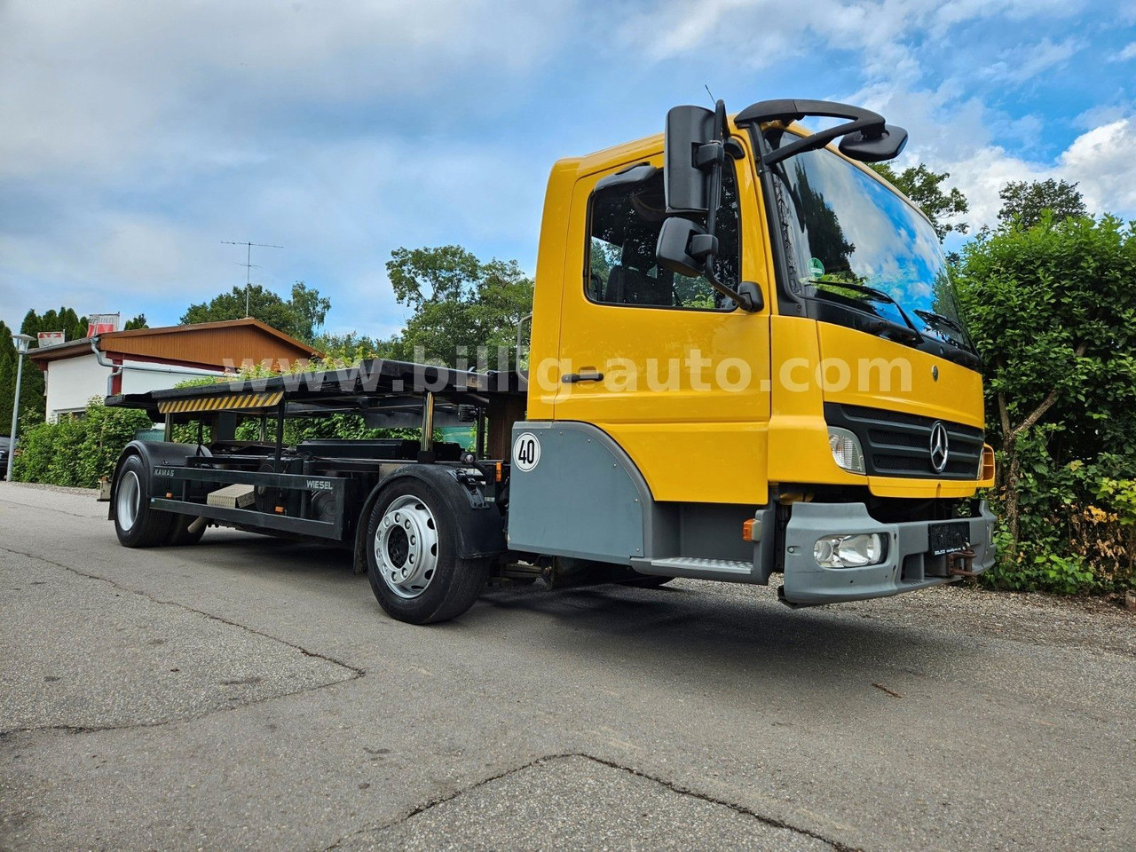 Mercedes-Benz Kamag * WBH 25 * Wiesel * Umsetzer * Sattelkupp. - Φορτηγό μεταφοράς εμπορευματοκιβωτίων/ Κινητό αμάξωμα: φωτογραφία 1 Mercedes-Benz Kamag * WBH 25 * Wiesel * Umsetzer * Sattelkupp. - Φορτηγό μεταφοράς εμπορευματοκιβωτίων/ Κινητό αμάξωμα: φωτογραφία 1