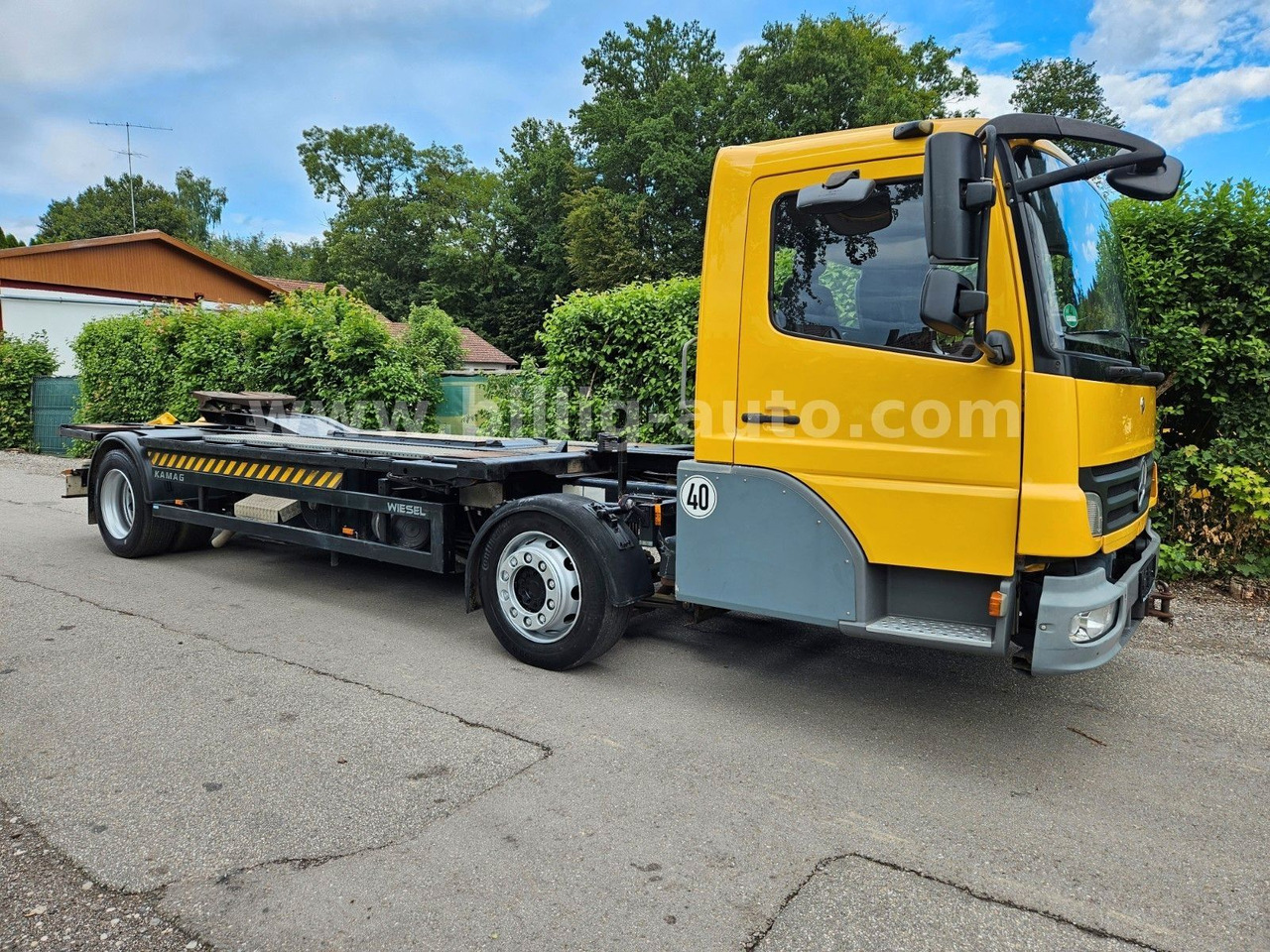 Mercedes-Benz Kamag * WBH 25 * Wiesel * Umsetzer * Sattelkupp. - Φορτηγό μεταφοράς εμπορευματοκιβωτίων/ Κινητό αμάξωμα: φωτογραφία 3 Mercedes-Benz Kamag * WBH 25 * Wiesel * Umsetzer * Sattelkupp. - Φορτηγό μεταφοράς εμπορευματοκιβωτίων/ Κινητό αμάξωμα: φωτογραφία 3