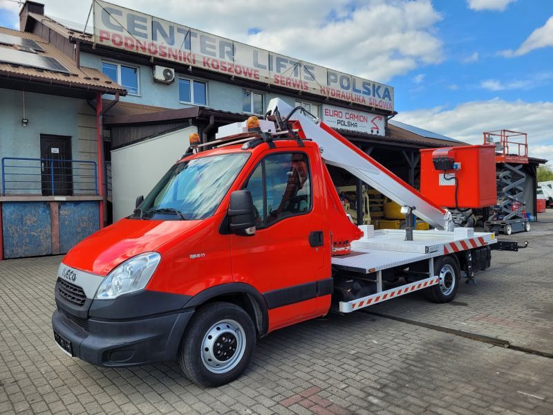 Iveco Daily 35S11 podnośnik koszowy 16 m Multitel 160 ALU DS - Φορτηγό με εναέρια πλατφόρμα: φωτογραφία 1 Iveco Daily 35S11 podnośnik koszowy 16 m Multitel 160 ALU DS - Φορτηγό με εναέρια πλατφόρμα: φωτογραφία 1