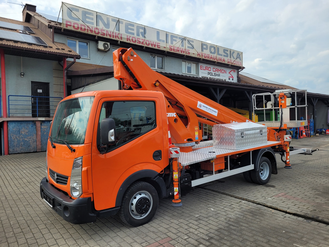 Renault Maxity podnośnik zwyżka 25 m CMC PLA250 bucket truck boom lift - Φορτηγό με εναέρια πλατφόρμα: φωτογραφία 1 Renault Maxity podnośnik zwyżka 25 m CMC PLA250 bucket truck boom lift - Φορτηγό με εναέρια πλατφόρμα: φωτογραφία 1