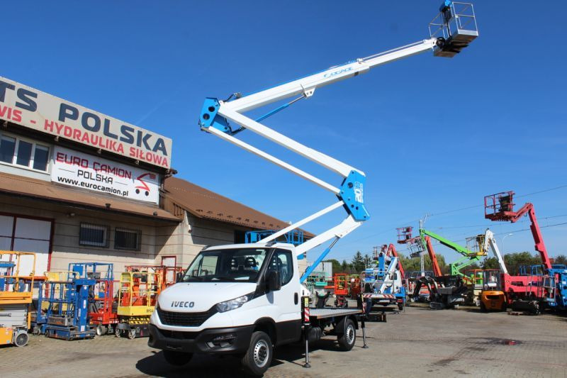 Καινούριο Φορτηγό με εναέρια πλατφόρμα Socage ForSte 20D SPEED - 20 m zamontowany na Iveco Daily 35-140: φωτογραφία 9