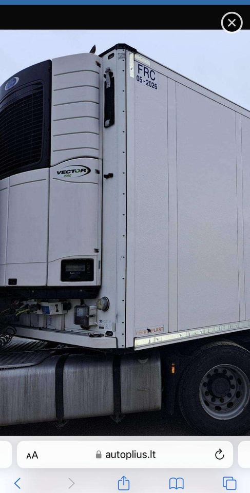 Schmitz Carrier Vector 2temp Double de - Επικαθήμενο ψυγείο: φωτογραφία 1 Schmitz Carrier Vector 2temp Double de - Επικαθήμενο ψυγείο: φωτογραφία 1