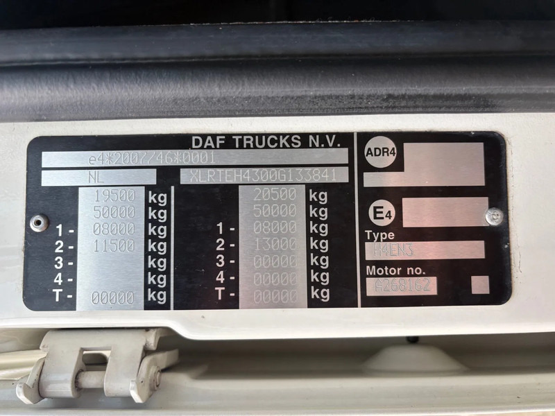 DAF XF 460 4x2 / APK - TUV JANUARI 2026 / HOLLAND TRUCK / ADR KLASSE I II III / 2 BEDS / - Τράκτορας: φωτογραφία 5 DAF XF 460 4x2 / APK - TUV JANUARI 2026 / HOLLAND TRUCK / ADR KLASSE I II III / 2 BEDS / - Τράκτορας: φωτογραφία 5