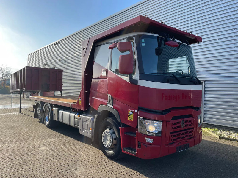 Renault T 460 / VOLLEDIG LUCHT GEVEERD / ALU VELGEN / HANDGESCHAKELD / LOW KM / - Φορτηγό με ανοιχτή καρότσα: φωτογραφία 1 Renault T 460 / VOLLEDIG LUCHT GEVEERD / ALU VELGEN / HANDGESCHAKELD / LOW KM / - Φορτηγό με ανοιχτή καρότσα: φωτογραφία 1