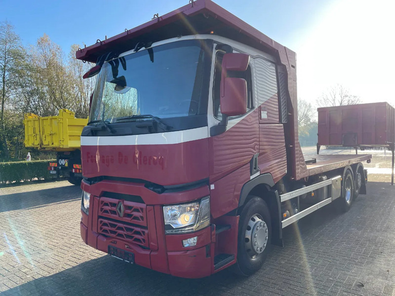 Renault T 460 / VOLLEDIG LUCHT GEVEERD / ALU VELGEN / HANDGESCHAKELD / LOW KM / - Φορτηγό με ανοιχτή καρότσα: φωτογραφία 3 Renault T 460 / VOLLEDIG LUCHT GEVEERD / ALU VELGEN / HANDGESCHAKELD / LOW KM / - Φορτηγό με ανοιχτή καρότσα: φωτογραφία 3